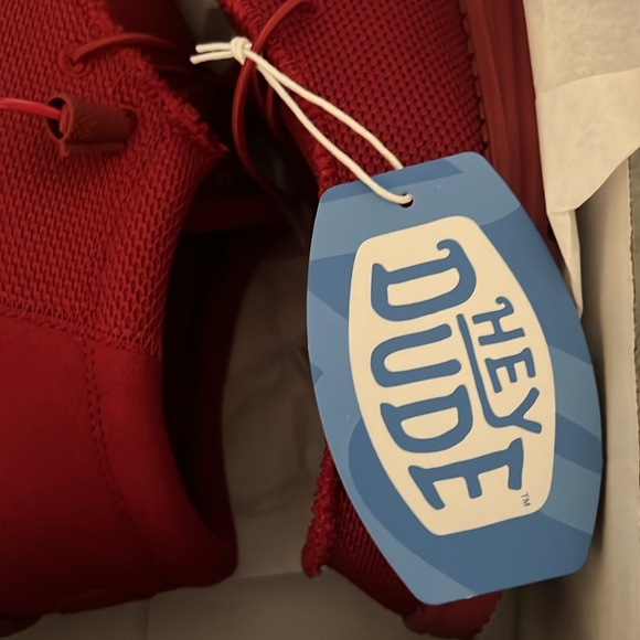 HEY DUDE WALLY FUNK MONO RED size 10 - Picture 9 of 9